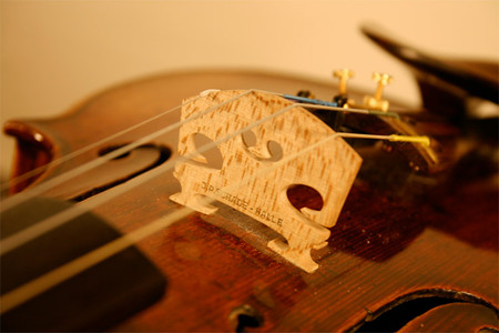 Eine Geige aus dem Atelier J. P. Schade